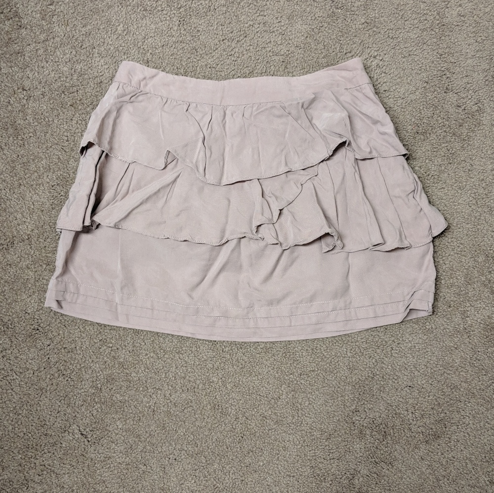 Forever 21 Pink Ruffle Skirt